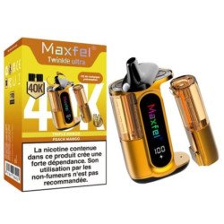 MAXFEL TWINKLE ULTRA 40K Mr Blue/Black Dragon Ice | Puff